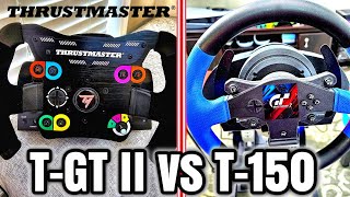 Trying my THRUSTMASTER T150 Wheel after Using the T-GT II for the Past 4 Months and WOW! GT7 PSVR2