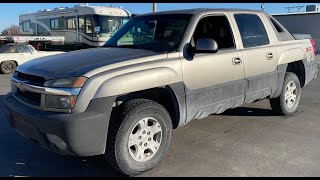 2003 CHEVROLET AVALANCHE HAMMERDOWN AUCTIONS