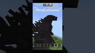 POV you see Godzilla