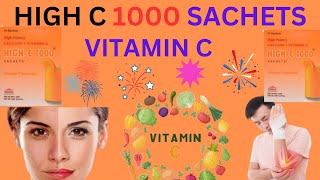 High C 1000 sachets ! High C 1000 uses ! High C  1000 How to use in english ! High C Vitamin C