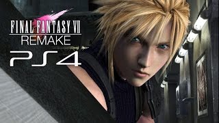 FINAL FANTASY VII Remasterizado no PS4.