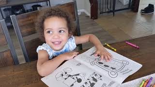 Coloring Book Fun | Coloring with Toddler