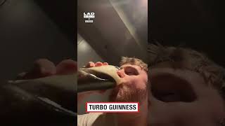 A 'Turbo Guinness' is a must 😲 (🎥: TT/ ollyrogers4)