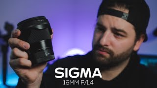 The PERFECT Lens - Sigma 16mm F/1.4 Review | Sony a6500 a6400