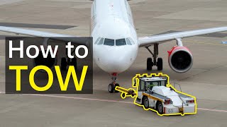 AIRCRAFT | A320 Pushback & Towing