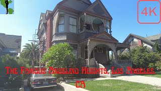 [4K] The Famous Angelino Heights, Los Angeles, CA