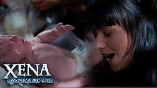 Xena and Gabrielle Deliver a Centaur Baby?! | Xena: Warrior Princess