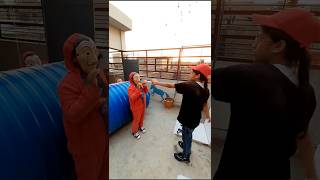 Parkour Vs Money Heist #shorts