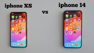 iphone 14 vs iphone xs Speed Test || in 2024