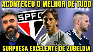 MUDOU SIM!!! SÃO PAULO (SPFC) TEM NOVIDADE NA ESCALAÇÃO DE ZUBELDIA NO MORUMBI!