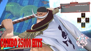 One Piece Pirate Warriors 4 - Edward Newgate (エドワード・二ューゲート) 25000 COMBO HITS   1080P Gameplay