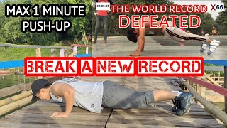 Do This 1 Minute Push-Up Challenge to be Strong and Break the World Record