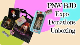 Unboxing Donations for PNW BJD Expo from Splattergirl & Earth Angels Studios