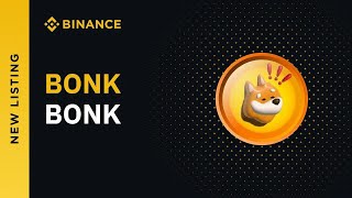 Листинг криптовалюты BONK, первые секунды.