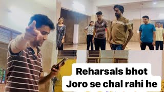 Krishna Leela ki Reharsals bhot joro shoro se chal rahi he 🤩🙏🏻🤩 // Vlog- 148 //