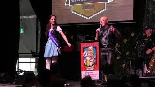 Miss Toronto Oktoberfest and George Kash @ Toronto Oktoberfest at Ontario Place 2019-9-28