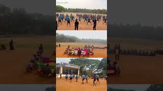 Ssrgcpe 2021-2023 batch aerobics Sareedrills  kolatam #kolatam #dance #dance #batch #song #video