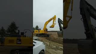 Komatsu 360 excavator has invincible performance.