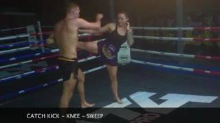 CATCH KICK - KNEE - SWEEP ** WMC LAMAI MUAY THAI