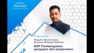 ShowFx World Secara Atas Talian bersama Ridzuan Rahman