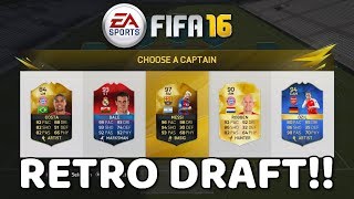 FIFA 16 : Retro Draft!! So Close To The Record!!