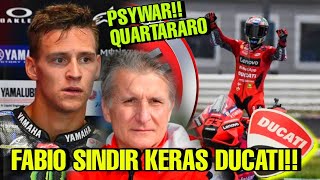 FABIO QUARTARARO BERIKAN SINDIRAN KERAS TERHADAP DUCATI | MOTOGP HARI INI TERBARU 2022