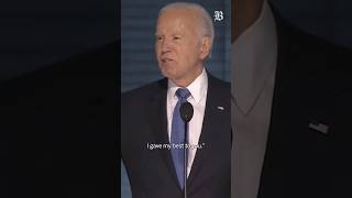 President Joe Biden's DNC speech: 'America, I gave my best to you' #DNC #News