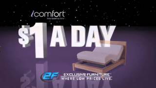 Exclusive Furniture - icomfort by Serta for $1 a Day!