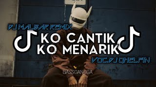 DJ PARTY SENTAK 🌴🌴KO CANTIK KO MENARIK VOC.DJ QHELFIN (BASSGANGGA) -        DJ MALBAR REMIX 2024