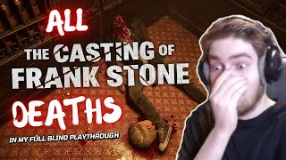 ALL DEATHS in my Full Blind The Casting of Frank Stone Playthrough!