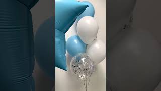 Шарики на 1 годик, подарок малышу на День рождения - Balloons for the 1st birthday