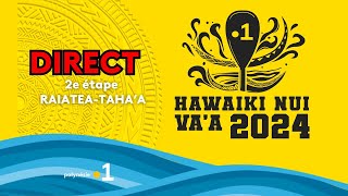 🟡🇵🇫DAY-2 pour la 31ème édition de la Hawaiki nui va’a. Ra’iatea en direction de Tahaa.💥 #HKN2024