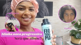 PRIMEIRA LAVAGEM PÓS FIOTERAPIA |Resultado real do meu cabelo crespo alisado!😱