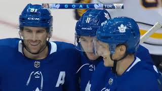 Nikita Zaitsev 3rd goal of the season! 02/03/2019 (Buffalo Sabres  at Toronto Maple Leafs)