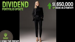 Portfolio $100k INCREASE | In ONE MONTH | Over $70k Dividend Income