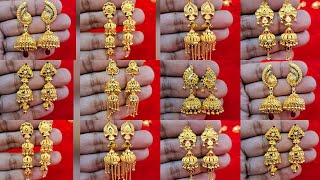 New Gold Jhumki Design With Weight And Price #gold jhumki ki new design with price