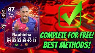 How To Complete Trailblazers Raphinha For FREE ON EAFC 25!