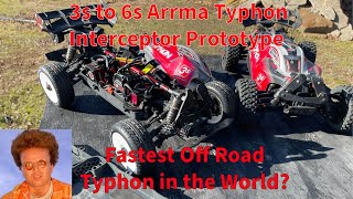 Turning a 3s Arrma Typhon into a 6s Titan