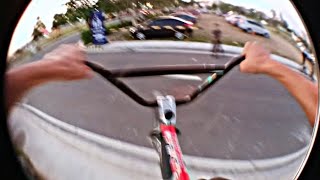 POV Riding Bmx in Infinity E2