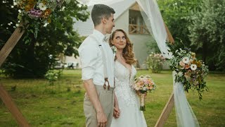 Kinga+Krisztián wedding film / Kinfolk Cottage / 22-06-24