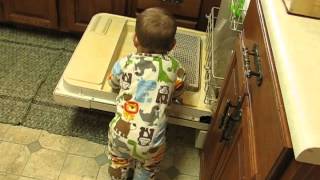 Bradley Does The Dishes