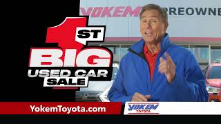 Yokem Toyota | First Big Used Car Sale