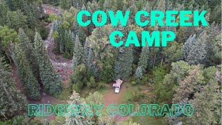 Dispersed Camping At Cow Creek,  Ridgway Colorado