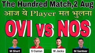 ovi vs nos dream11 prediction today.ovi vs nos match.ovi vs nos prediction.the hundred league 2024