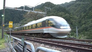 中央西線 383系、115系、EF64貨物列車　南木曾～奈良井【2009年】