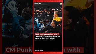 CM Punk Having Fun With Fans After Raw