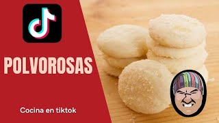 como hacer galletas polvorosas fácil y rapido - cocina en Tiktok - mollejeision