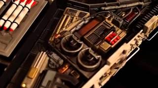 The Star Wars Milennium Falcon Cutaway Model FINAL MOVIE