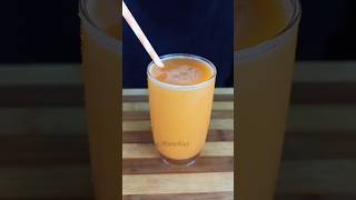 ASMR Carrot Juice Making #healthy #refreshing  drink #shorts