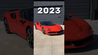 Evolution of Ferrari Cars 1952 - 2023